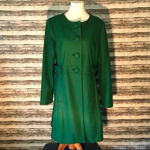 Banana Republic Green Peacoat